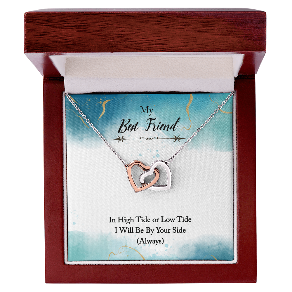 Best Gifts 305 Best Friend Interlocking Hearts Necklace Gift