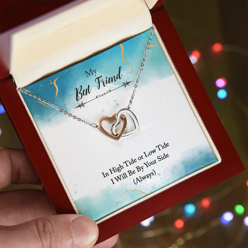 Best Gifts 305 Best Friend Interlocking Hearts Necklace Gift