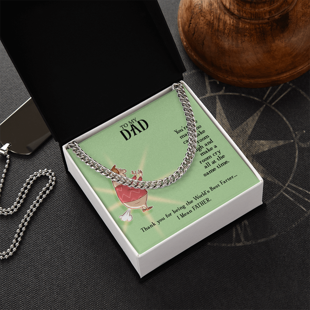 Best Gifts 305 Dad Cuban Link Necklace Funny Father Gift