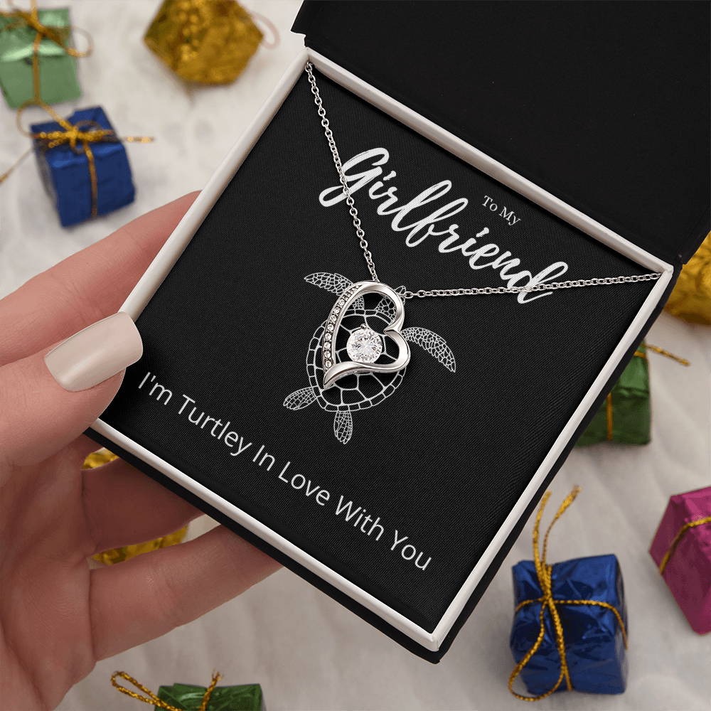 Best Gifts 305 Girlfriend Forever Love Necklace Romantic Turtle Gift