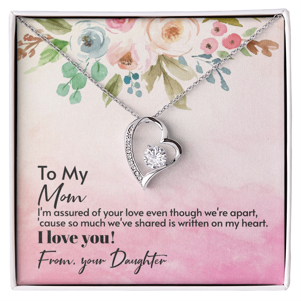 Best Gifts 305 Mom Heart Necklace Forever Love Gift from Daughter