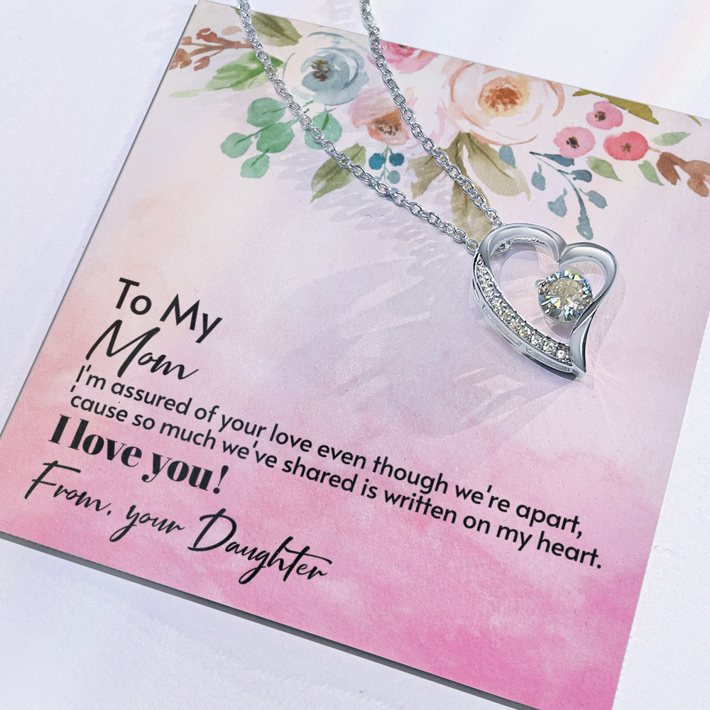 Best Gifts 305 Mom Heart Necklace Forever Love Gift from Daughter