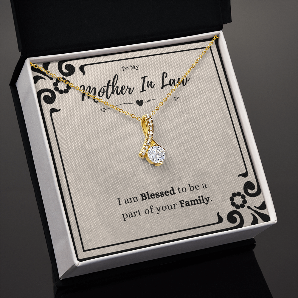 Best Gifts 305 Mother in Law Necklace Gift – Blessed Family Jewelry