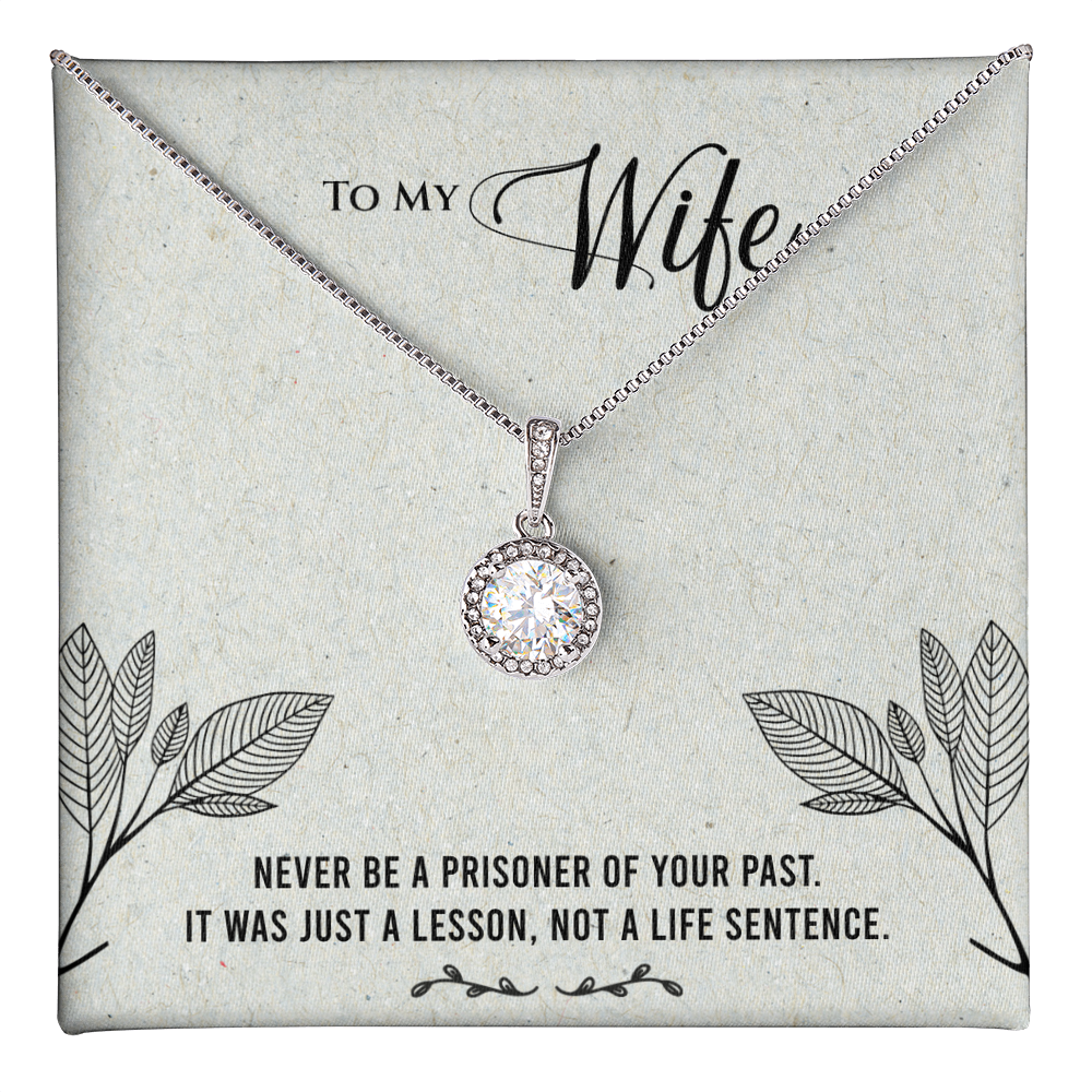 Eternal Hope Wife Gift Necklace with Inspirational Card