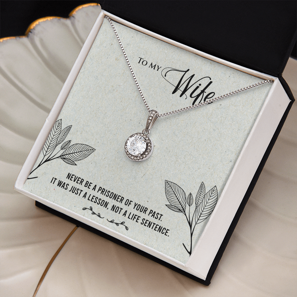 Eternal Hope Wife Gift Necklace with Inspirational Card