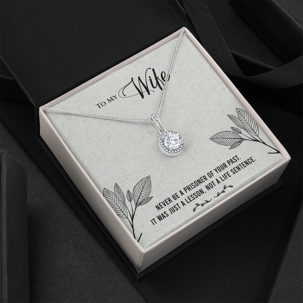 Eternal Hope Wife Gift Necklace with Inspirational Card
