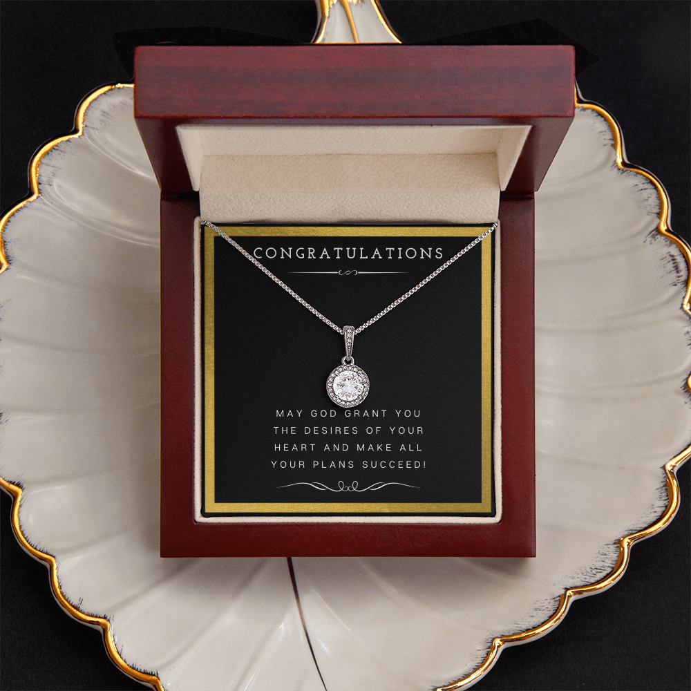 Christian Jewelry, For Women, Graduation Gift For High School Graduate - Eternal Hope Necklace with Message Card by Best Gifts 305