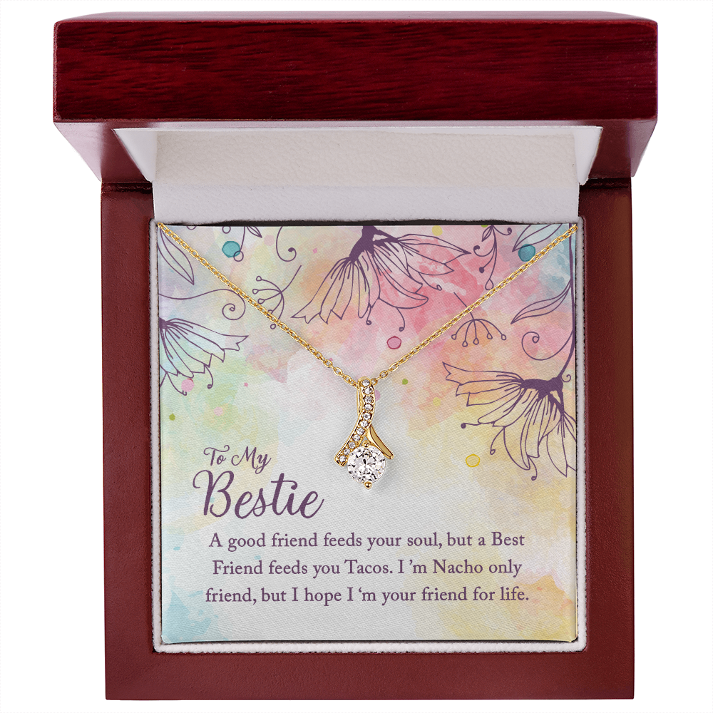 Bestie Necklace | Nacho Friend for Life Alluring Beauty Gift