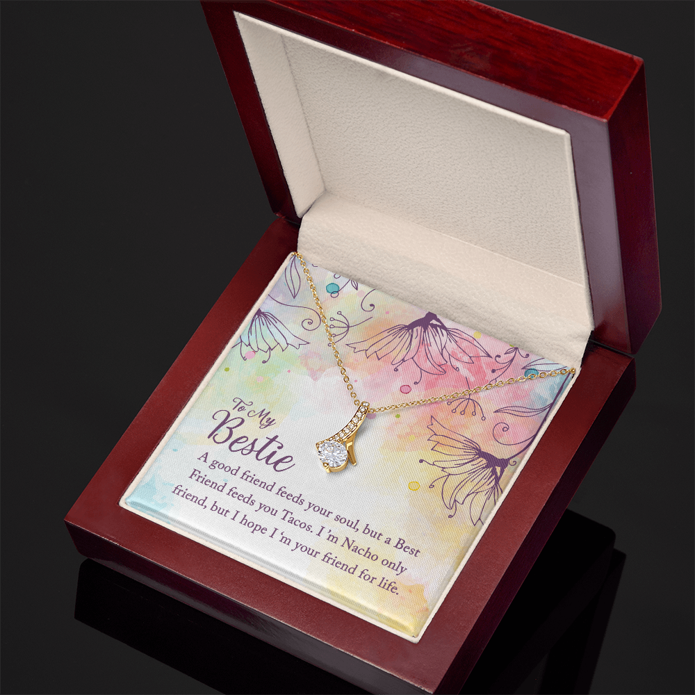Bestie Necklace | Nacho Friend for Life Alluring Beauty Gift